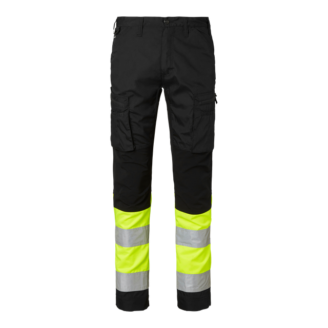 220 Service Trousers - Black/fluorescent yellow