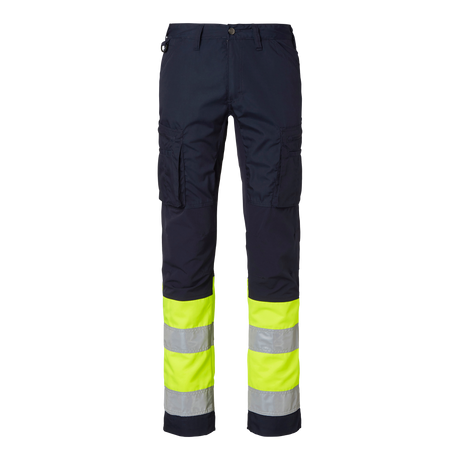 220 Service Trousers - Navy/fluorescent yellow