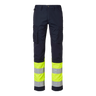 220 Service Trousers - Navy/fluorescent yellow