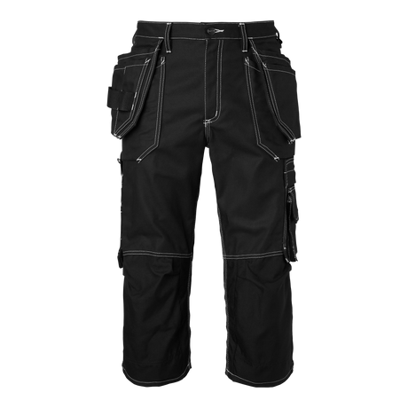 233 Craftsmen 3/4 Trousers - Black
