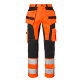 236 Craftsmen Trousers - Fluorescent orange/black