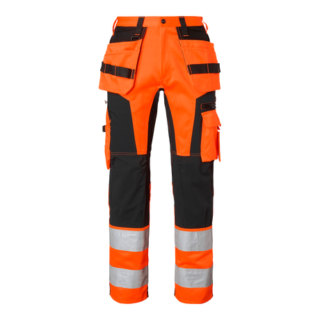 236 Craftsmen Trousers - Fluorescent orange/black