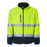264 Fleece - Fluorescent yellow/navy