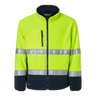 264 Fleece - Fluorescent yellow/navy