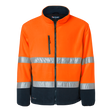 264 Fleece - Fluorescent orange/navy