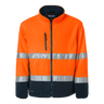 264 Fleece - Fluorescent orange/navy