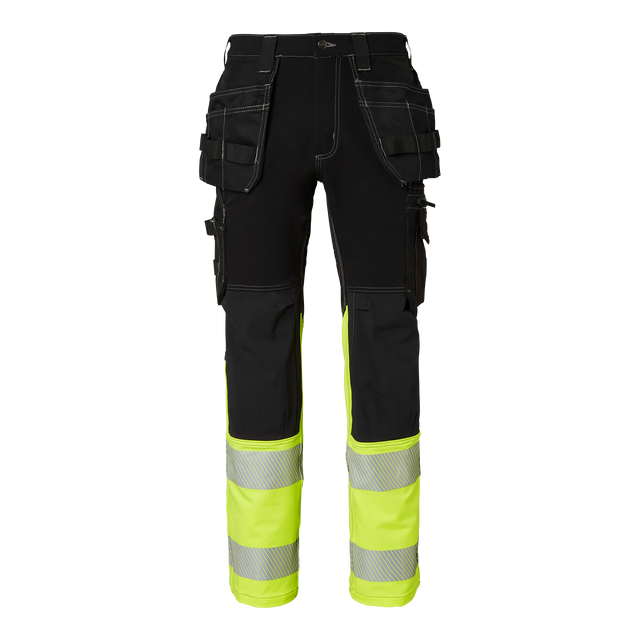 312 Craftsmen Trousers - Black/fluorescent yellow
