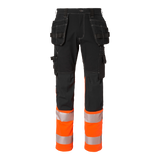 312 Craftsmen Trousers - Black/fluorescent orange