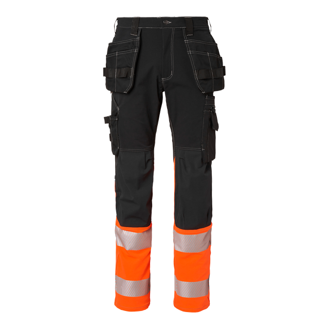 312 Craftsmen Trousers - Black/fluorescent orange