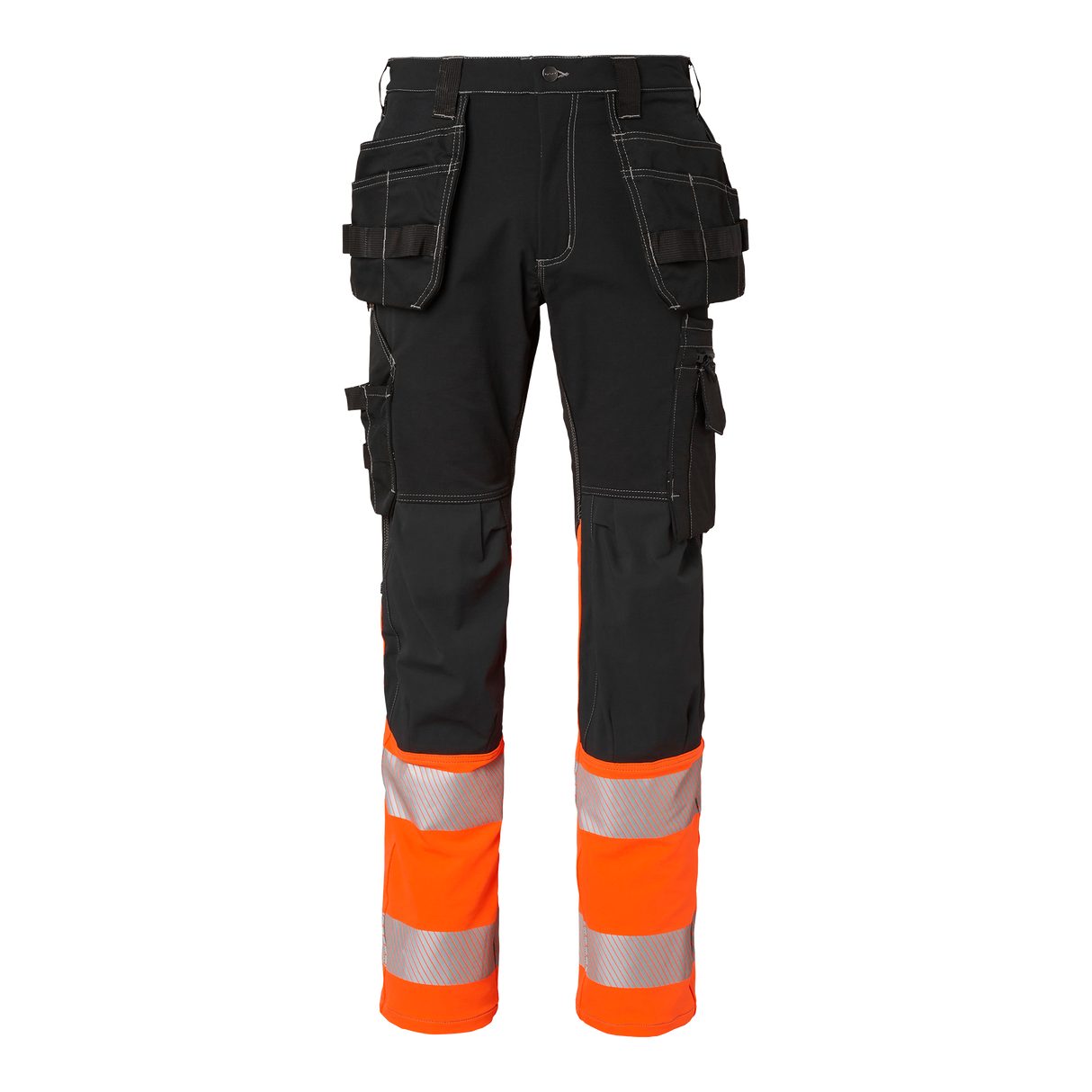 312 Craftsmen Trousers - Black/fluorescent orange