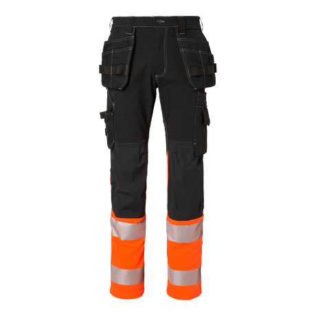 312 Craftsmen Trousers - Black/fluorescent orange