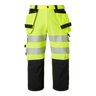 314 Craftsmen 3/4 Trousers - Fluorescent yellow/black