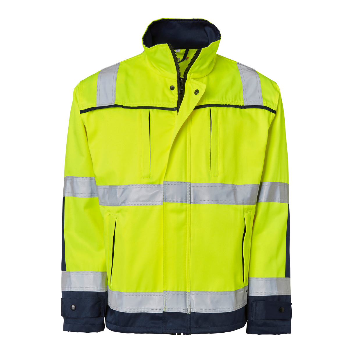 3816 Jacket - Fluorescent yellow/navy