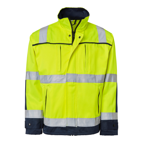 3816 Jacket - Fluorescent yellow/navy