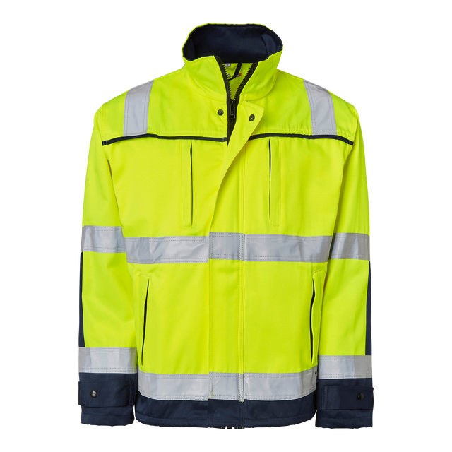 3816 Jacket - Fluorescent yellow/navy