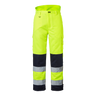 4026 Winter Trousers Hi-Vis - Fluorescent yellow/navy