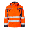 5217 Shell Jacket - Fluorescent orange/navy