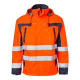 5217 Shell Jacket - Fluorescent orange/navy