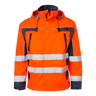 5217 Shell Jacket - Fluorescent orange/navy