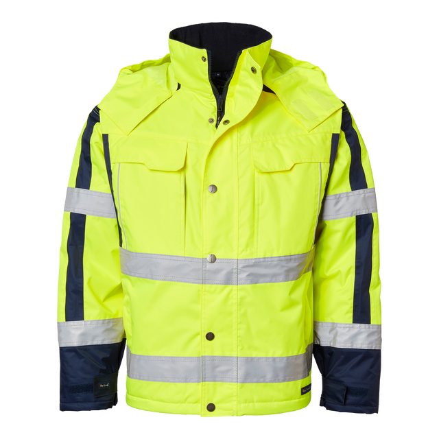 5317 Jacket - Fluorescent yellow/navy