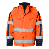 5317 Jacket - Fluorescent orange/navy