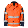 5317 Jacket - Fluorescent orange/navy