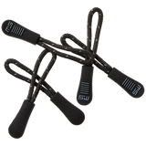 Zip-puller SW 5-pack - Black/reflective
