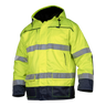 6216 Parka - Fluorescent yellow/navy