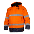 6216 Parka - Fluorescent orange/navy