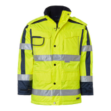6317 Parka - Fluorescent yellow/navy