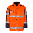 6317 Parka - Fluorescent orange/navy