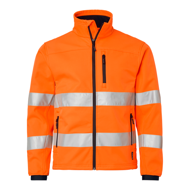 7621 Softshell Hi-Vis - Fluorescent orange