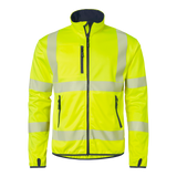 7721 Softshell Hi-Vis - Fluorescent yellow/navy