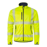 7721 Softshell Hi-Vis - Fluorescent yellow/navy