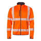 7721 Softshell Hi-Vis - Fluorescent orange/navy