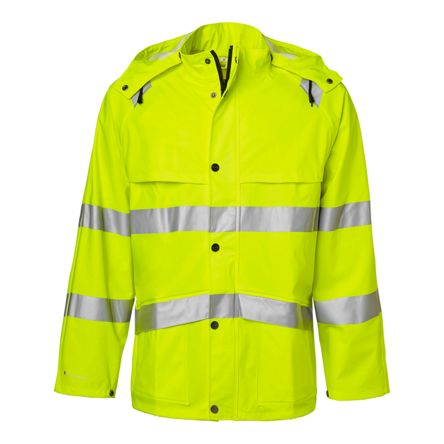 9394 Rain Jacket Hi-Vis - Fluorescent yellow
