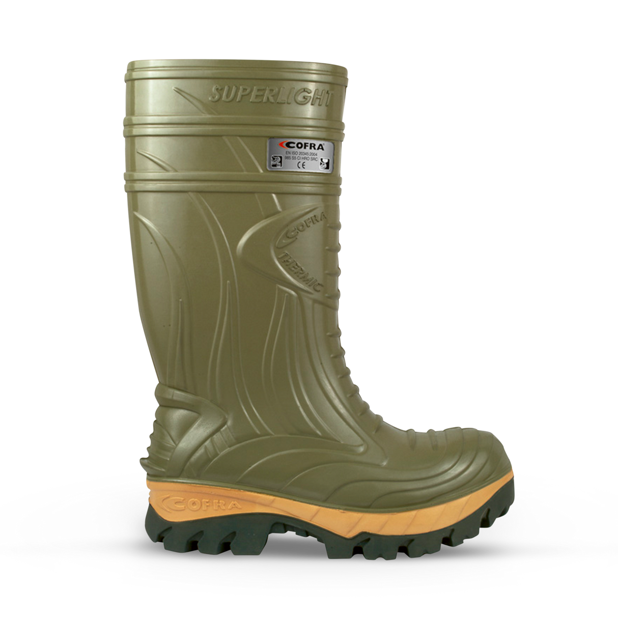 Thermic S5 Safety Boot - Light olive
