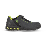Lux Green Fit Safety Shoe - Black