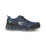 Recycle Green Fit Safety Shoe - Navy