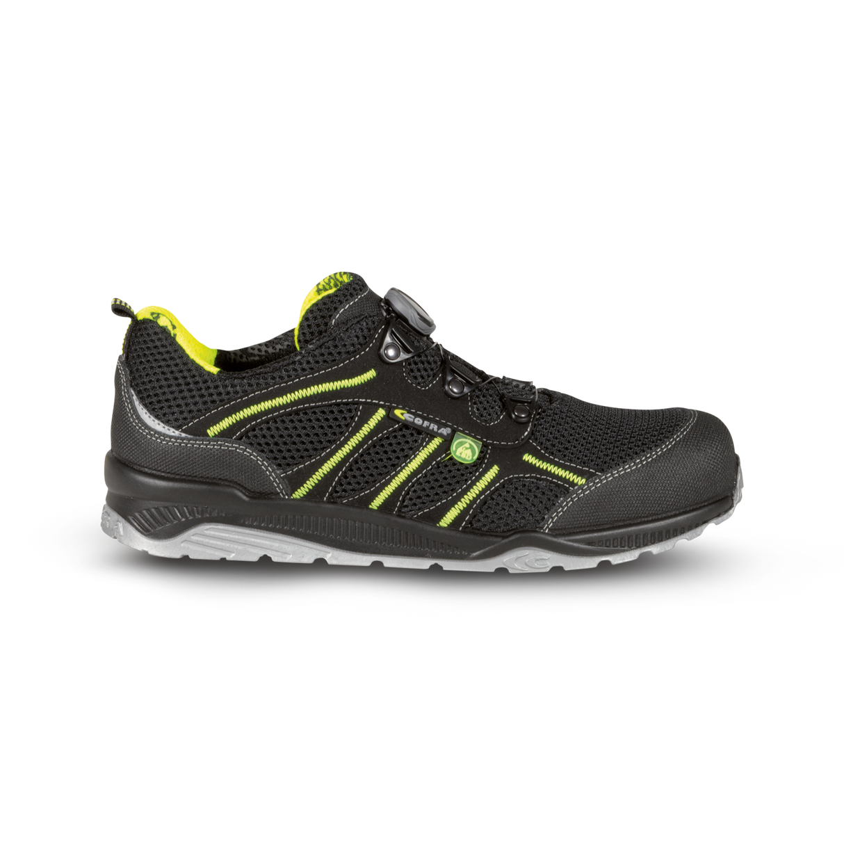 Stack Safety Shoe - Black