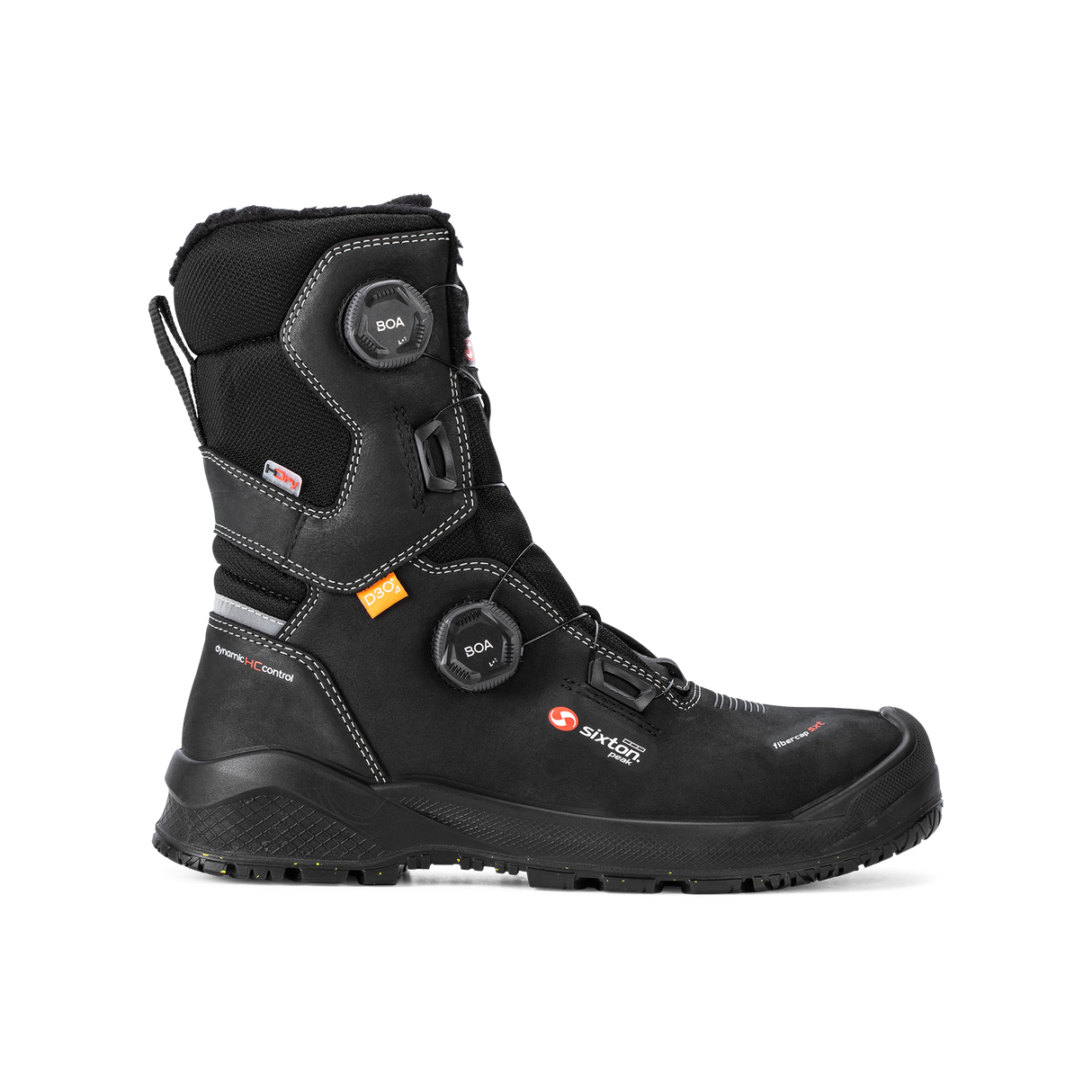 Tenace Double-boa Safety Boot - Black