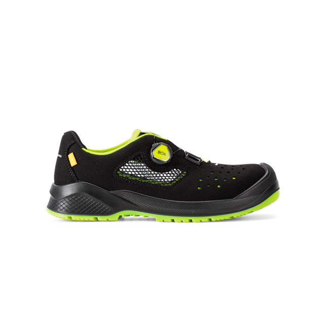 Slancio Safety Sandal Boa - Black