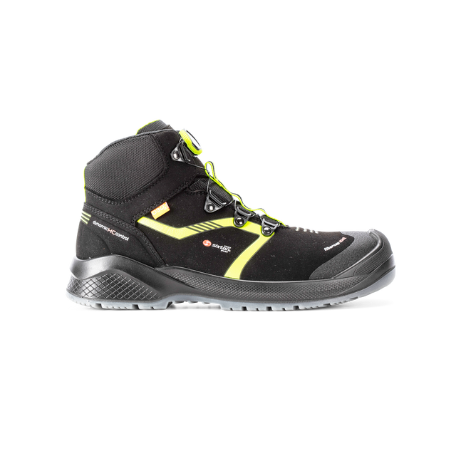 Scatto Boa Safety Half Boot - Black