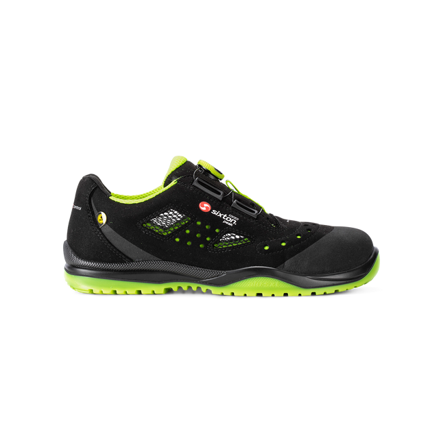 Meneito Boa Safety Sandal S1P - Black