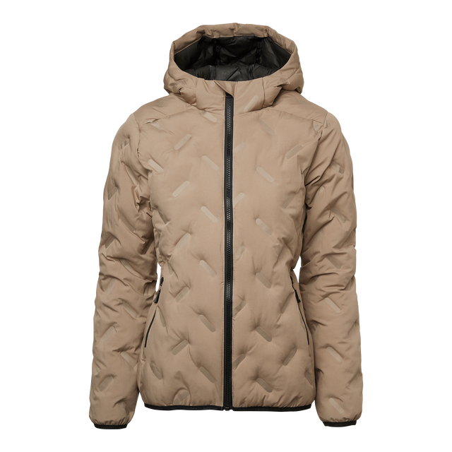 Irvine Quilted jacket w - Beige