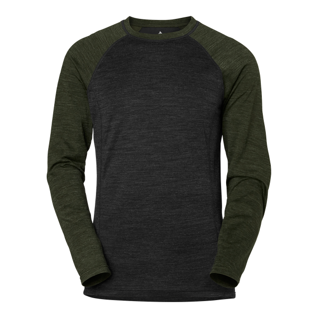 Haley Wool Sweater - Black/green