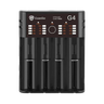 Battery Charger incl 4 p Accessories - Black