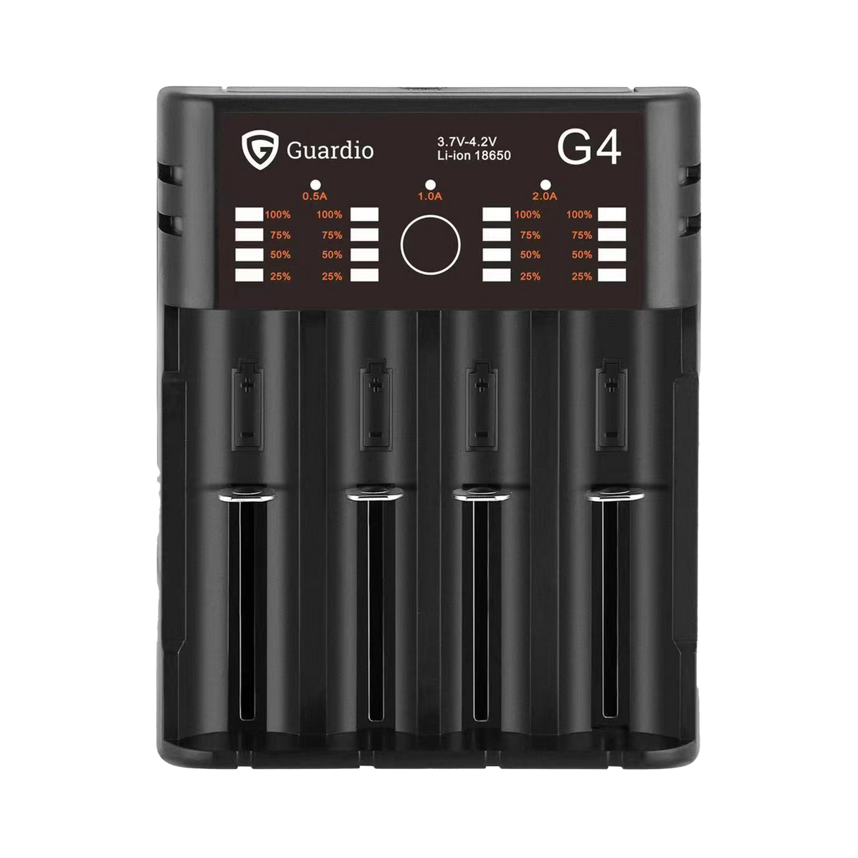 Battery Charger incl 4 p Accessories - Black