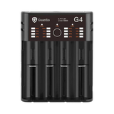 Battery Charger incl 4 p Accessories - Black