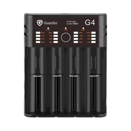 Battery Charger incl 4 p Accessories - Black